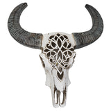 15.9" Cow Skull Wall Hanging (LED Light Up) - Magick Magick.com