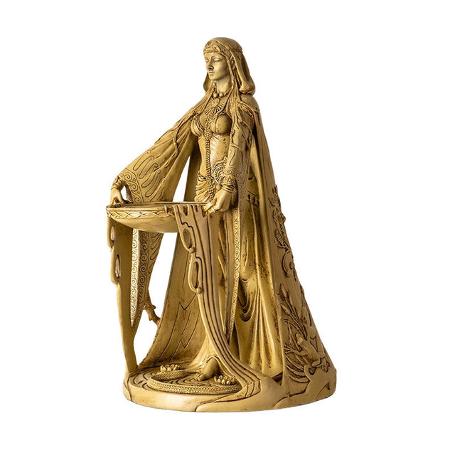 16" Celtic Danu Goddess Natural Statue - Magick Magick.com