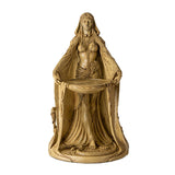 16" Celtic Danu Goddess Natural Statue - Magick Magick.com