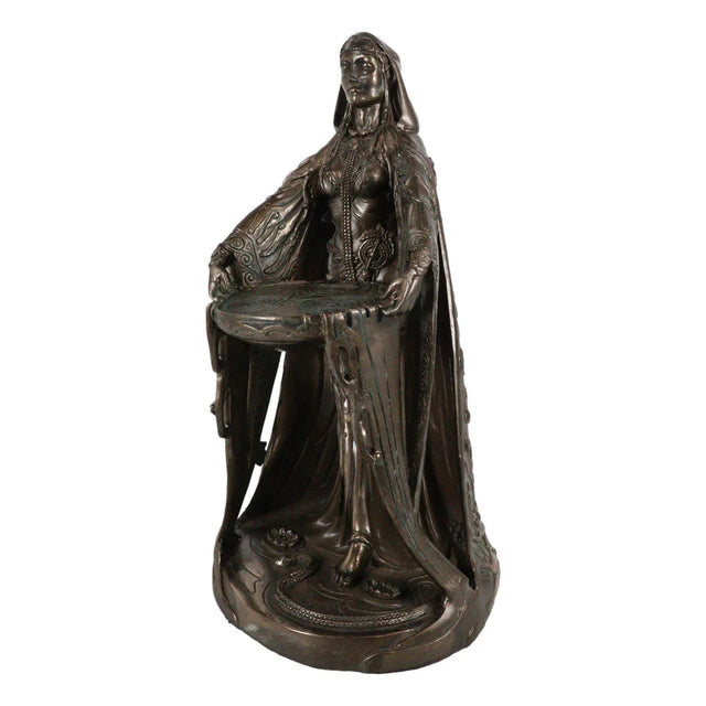 16" Celtic Mother Goddess Danu Statue in Bronze - Magick Magick.com