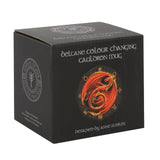 16 oz Anne Stokes Ceramic Color Changing Cauldron Mug - Beltane - Magick Magick.com