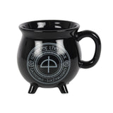 16 oz Anne Stokes Ceramic Color Changing Cauldron Mug - Lammas - Magick Magick.com