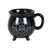 16 oz Anne Stokes Ceramic Color Changing Cauldron Mug - Samhain - Magick Magick.com