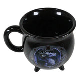 16 oz Anne Stokes Ceramic Color Changing Cauldron Mug - Samhain - Magick Magick.com