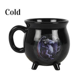 16 oz Anne Stokes Ceramic Color Changing Cauldron Mug - Samhain - Magick Magick.com