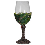 16 oz Resin and Glass Tree Spirit Wine Glass - Magick Magick.com