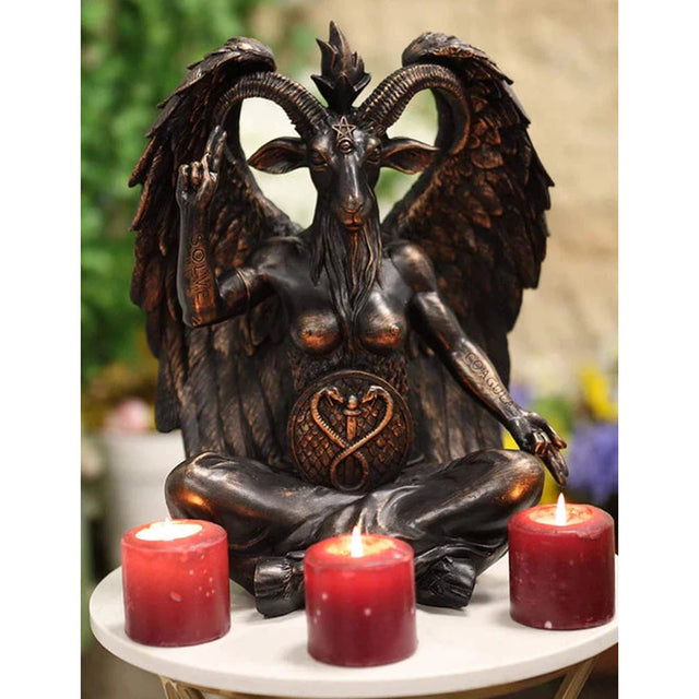 16.5" Baphomet Statue - Magick Magick.com