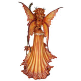 17.3" Amy Brown Fairy Statue - Pumpkin Queen - Magick Magick.com