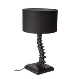 17.75" Black Vertebrae Lamp - Magick Magick.com