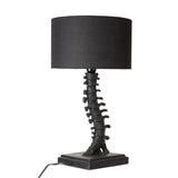 17.75" Black Vertebrae Lamp - Magick Magick.com