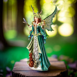 18" Amy Brown Fairy Statue - Caretaker Forest Fairy - Magick Magick.com