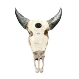 18" Carved Bison Skull Statue - Magick Magick.com