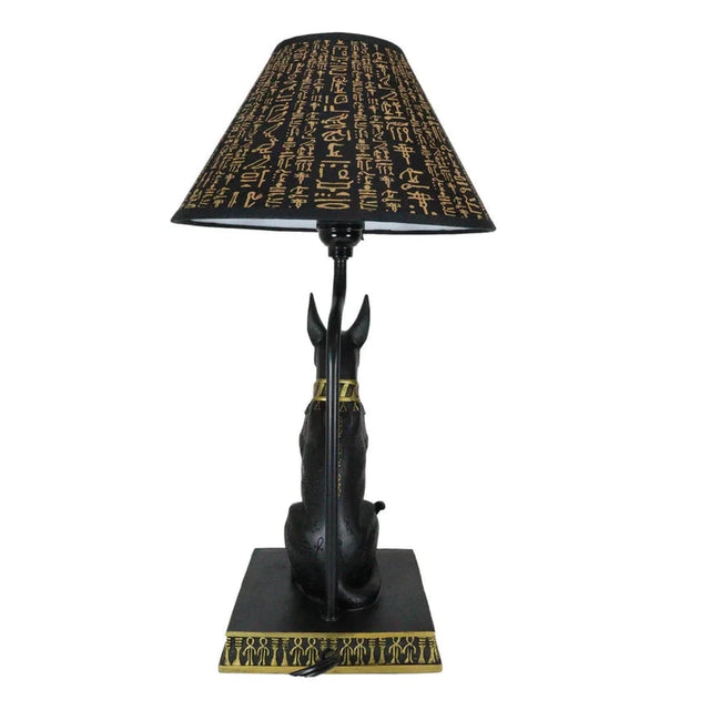 18" Egyptian Anubis Lamp - Magick Magick.com