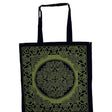 18" x 18" Celtic Knot Green & Black Tote Bag - Magick Magick.com