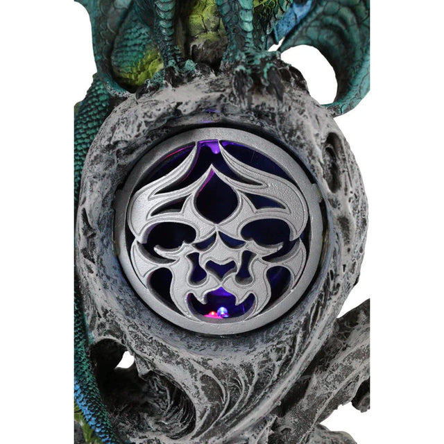 18.75" Jade Dragon Statue - Magick Magick.com