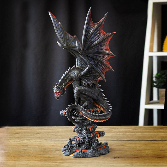 18.9" Dragon Statue - Vulcan Dragon - Magick Magick.com