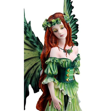 19.25" Amy Brown Fairy Statue - Green Lady of the Forest - Magick Magick.com