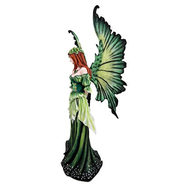 19.25" Fairy Statue - Green Lady of the Forest - Magick Magick.com