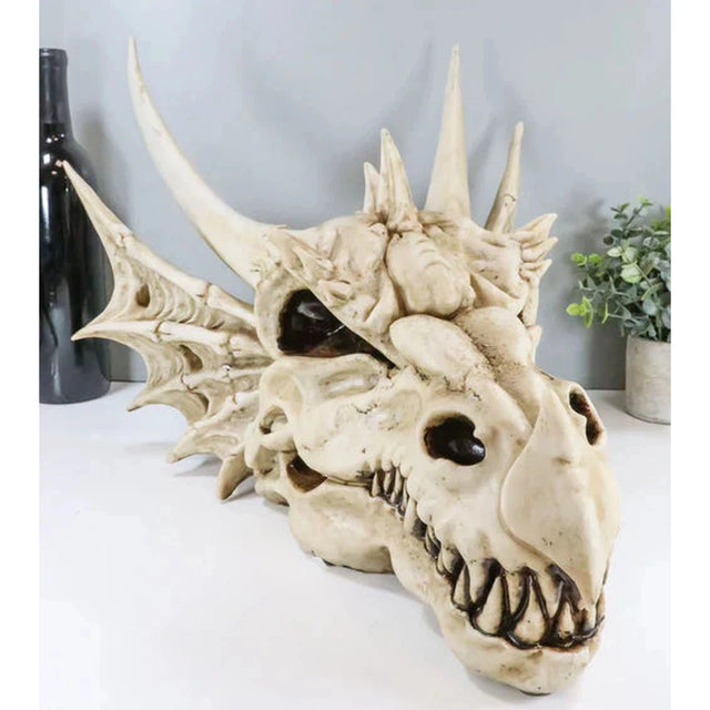 19.5" Dragon Skull Statue - Magick Magick.com