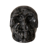 1.9" Black Labradorite Gemstone Skull - Magick Magick.com