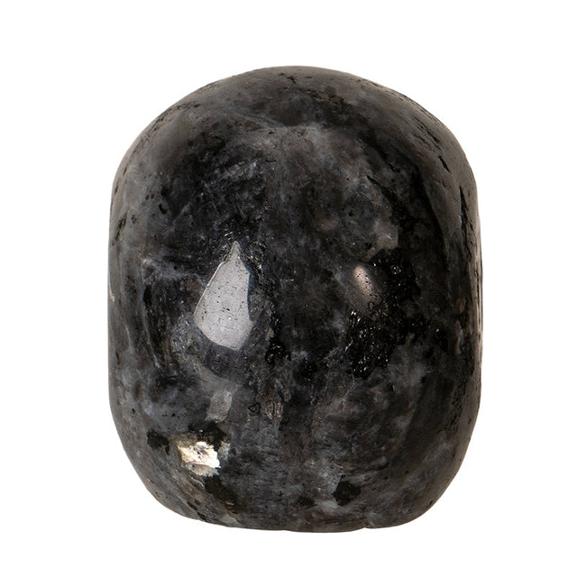 1.9" Black Labradorite Gemstone Skull - Magick Magick.com