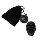 1.9" Black Obsidian Gemstone Skull - Magick Magick.com