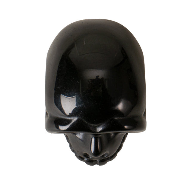 1.9" Black Obsidian Gemstone Skull - Magick Magick.com