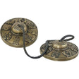 2" Tibetan Tingshas / Cymbals - Eight Auspicious Symbols - Magick Magick.com