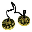 2" Tibetan Tingshas / Cymbals - Eight Auspicious Symbols - Magick Magick.com