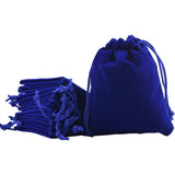 2" x 2.5" Unlined Velvet Bag - Blue - Magick Magick.com