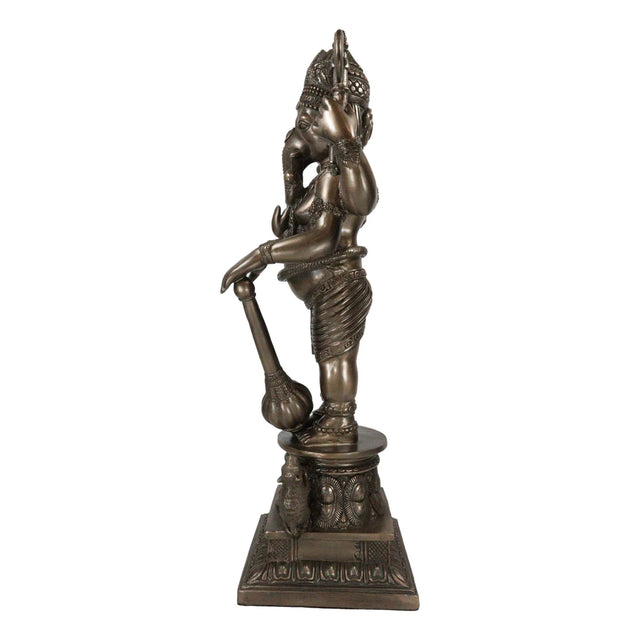 21.25" Hindu Statue - Ganesha in Bronze - Magick Magick.com