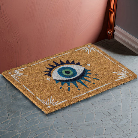 23.5" All Seeing Eye Doormat - Magick Magick.com