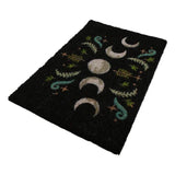 23.5" Dark Forest Moon Phase Doormat - Magick Magick.com