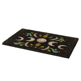 23.5" Dark Forest Moon Phase Doormat - Magick Magick.com