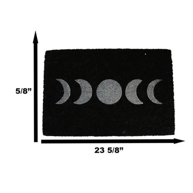 23.5" Moon Phase Doormat - Magick Magick.com