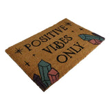 23.5" Positive Vibes Only Doormat - Magick Magick.com