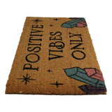 23.5" Positive Vibes Only Doormat - Magick Magick.com