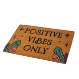 23.5" Positive Vibes Only Doormat - Magick Magick.com