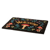 23.5" Welcome Mushroom Doormat - Magick Magick.com