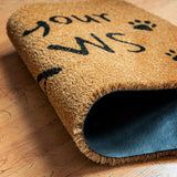 23.5" Wipe Your Paws Doormat - Magick Magick.com