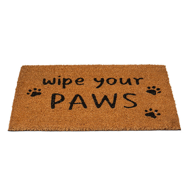 23.5" Wipe Your Paws Doormat - Magick Magick.com