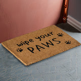 23.5" Wipe Your Paws Doormat - Magick Magick.com