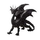 24" Black Dragon Statue - Magick Magick.com