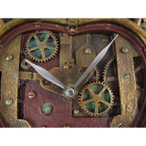 26.5" Steampunk Wing Heart Clock - Magick Magick.com