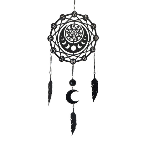 27" Zodiac Dream Catcher Hanging Decoration - Magick Magick.com