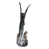 27.5" Fairy Statue - Fairy with Wolves - Magick Magick.com