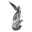 27.5" Fairy Statue - Fairy with Wolves - Magick Magick.com