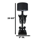 29" Black Skeleton Lamp - Magick Magick.com