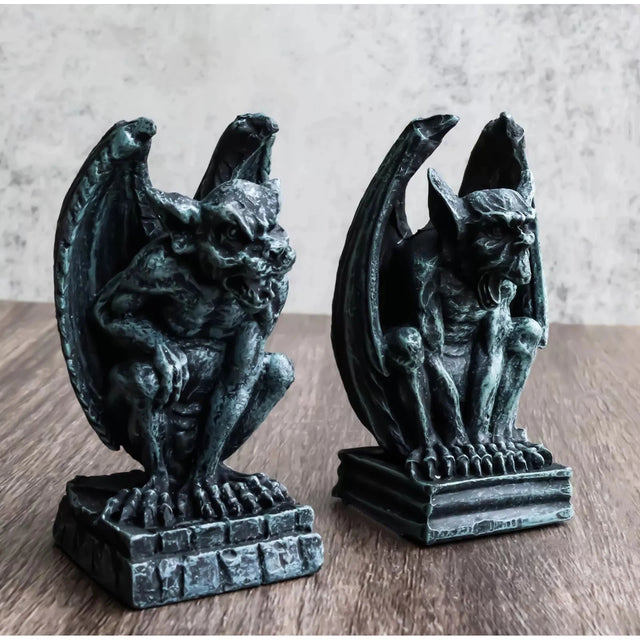 2.25" Mini Gargoyle Statue (Set of 2) - Magick Magick.com