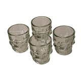 2.3" Skull Shot Glass Set (4 Glasses) - Magick Magick.com